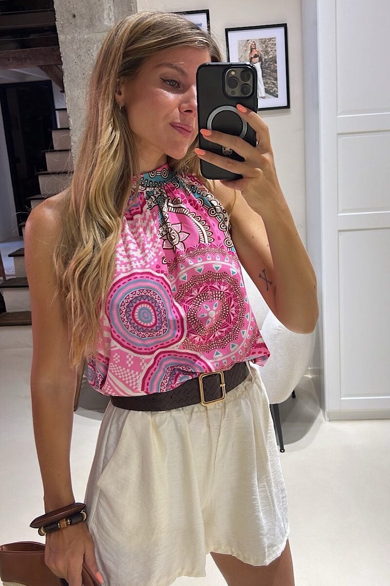 Blusa Pink Estambul