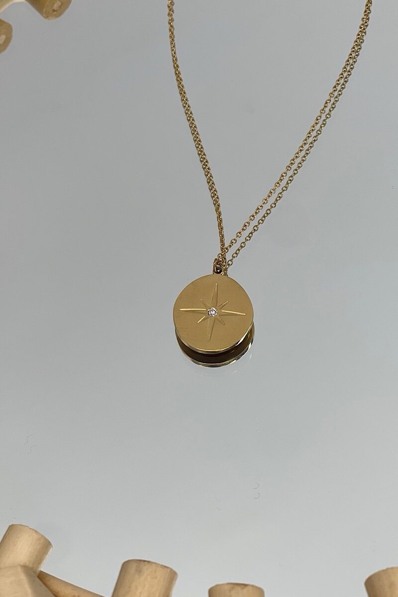 Collar Dorado Star