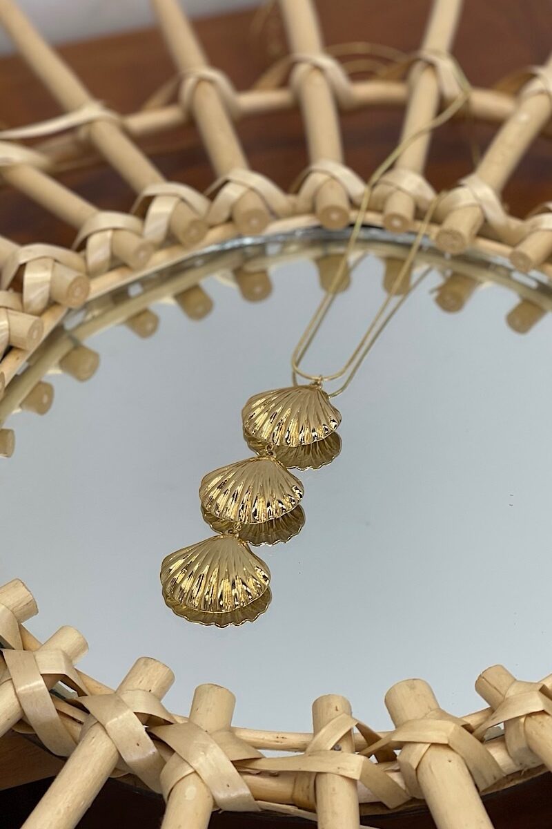 Collar Dorado Shell