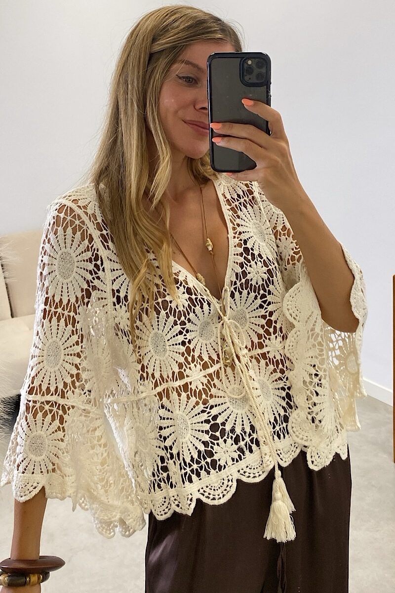 Blusa Beige Coachella