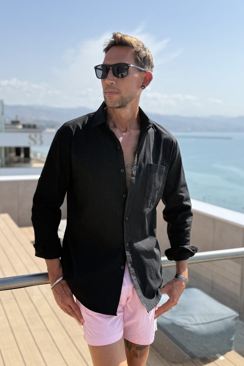 Camisa Negra Lucas