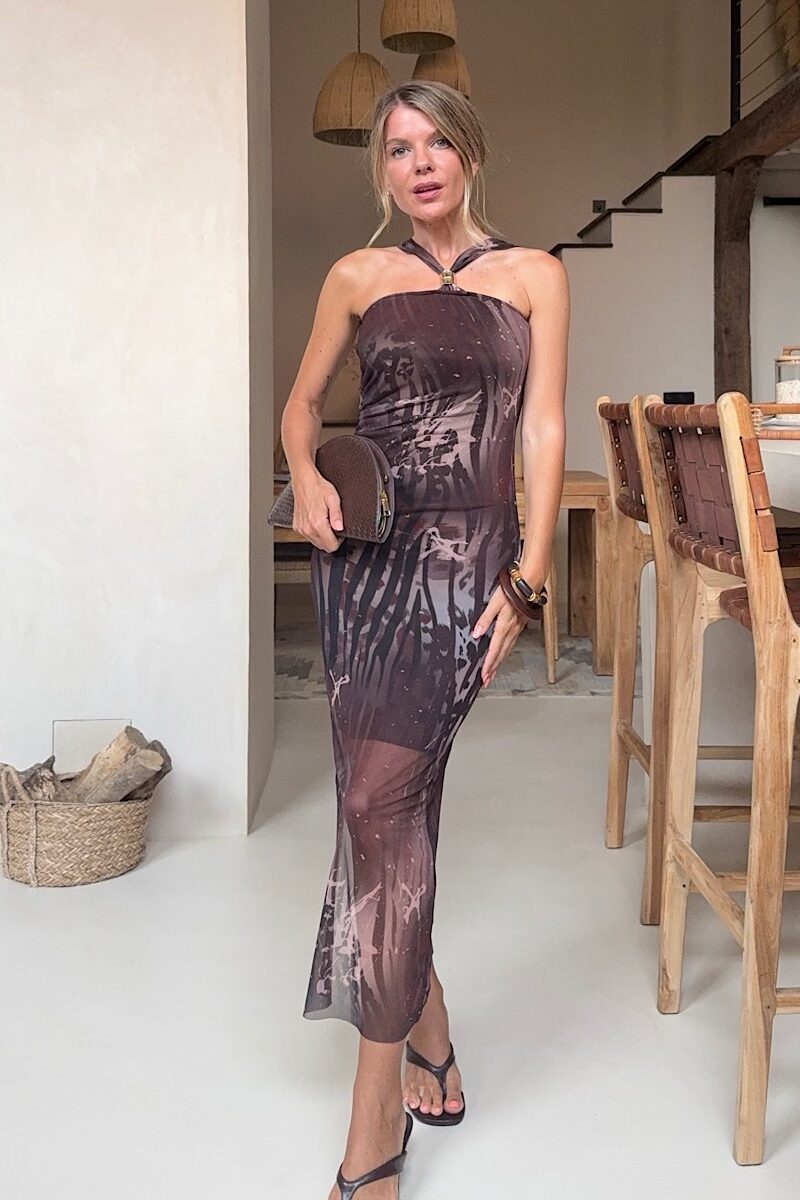 Vestido Marron Florencia