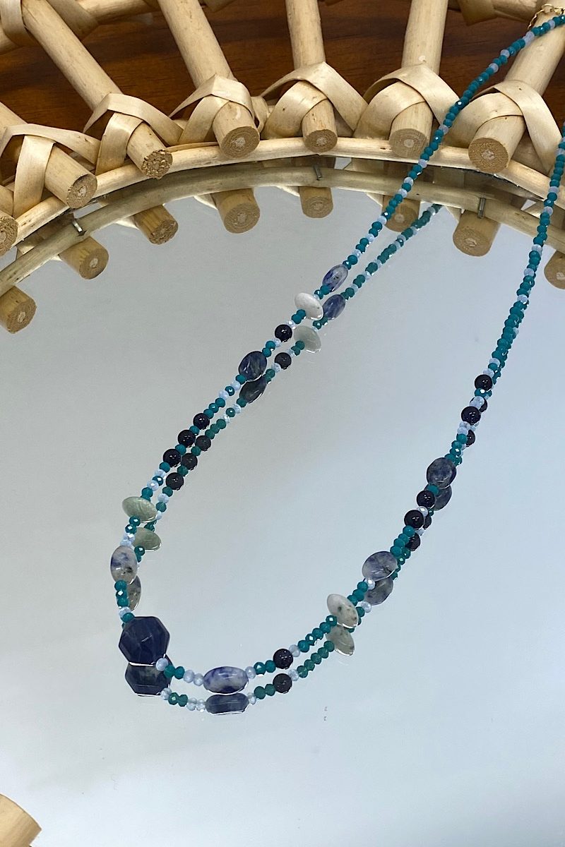 Collar Blue Dunia