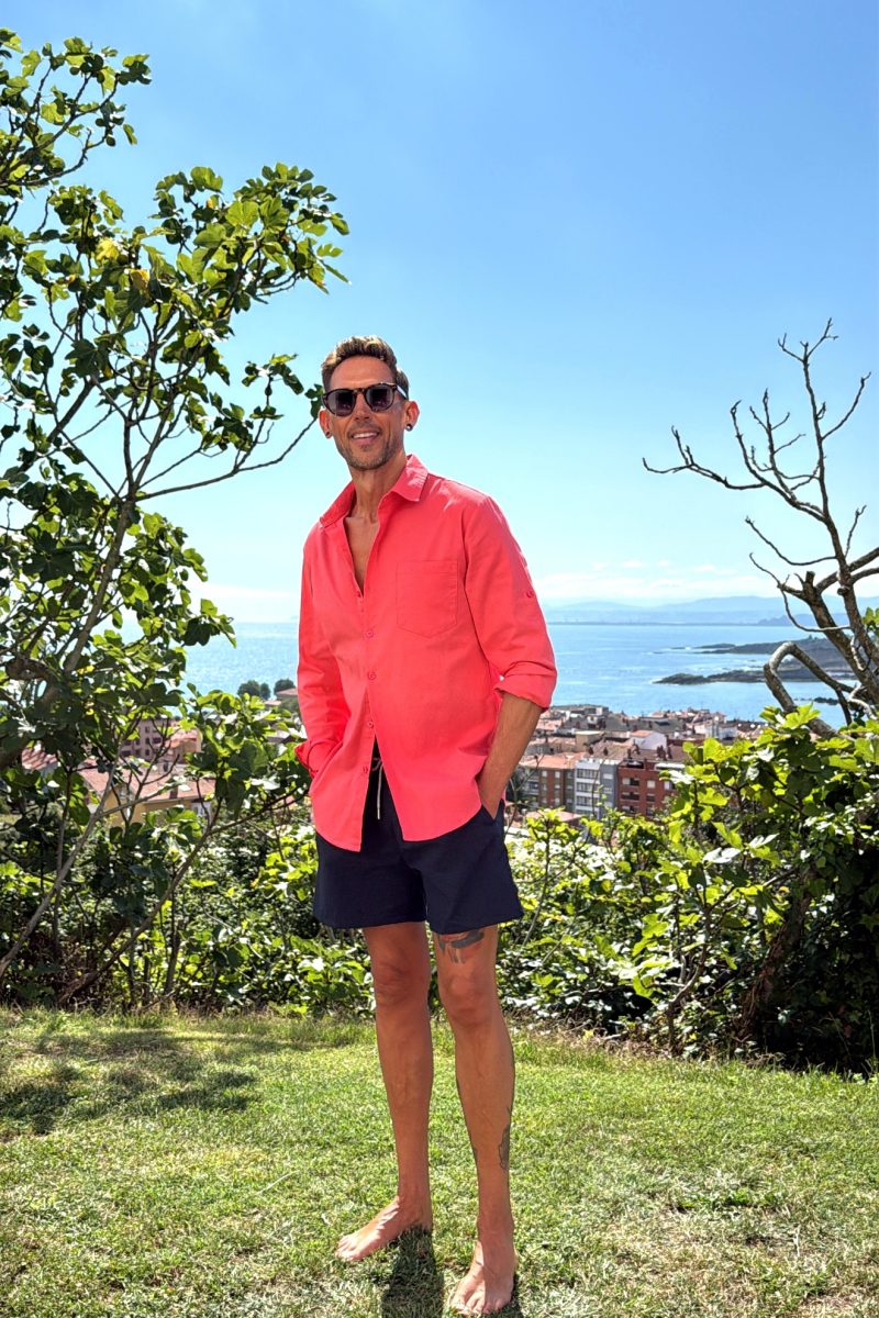 Camisa Coral Lucas