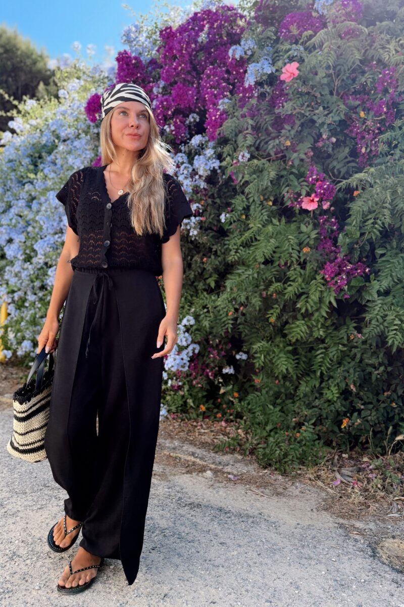 Pantalon Negro Ibiza