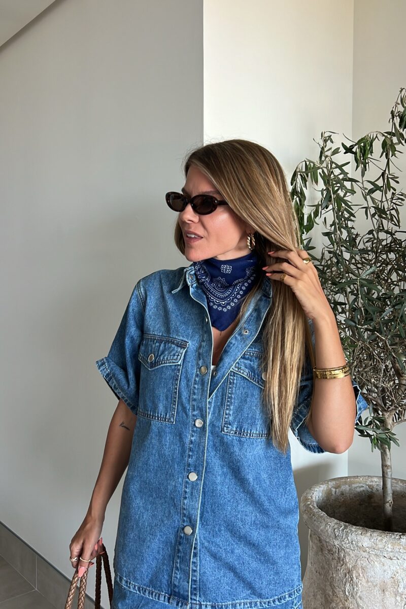Bandana Azul Texas
