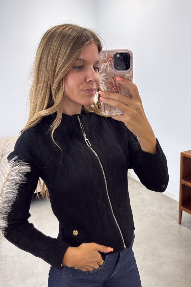 Chaqueta Negra Alice