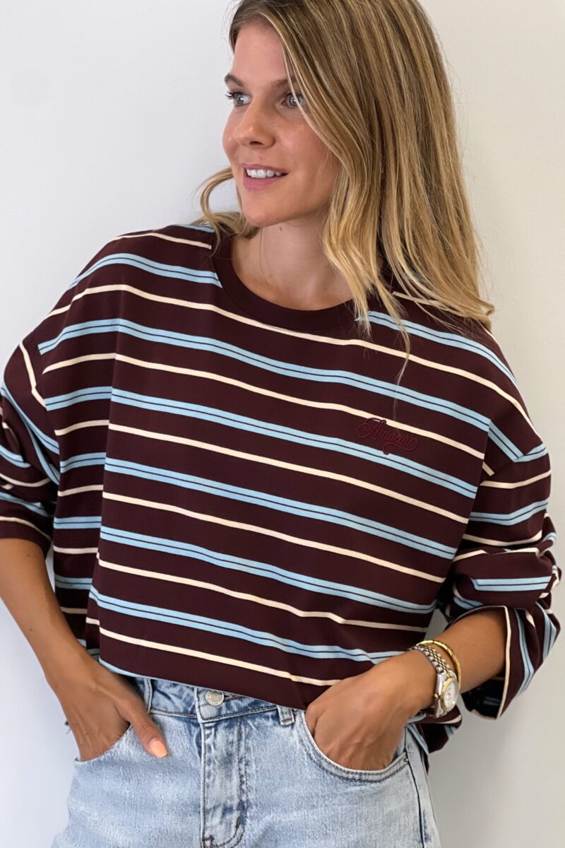 Camiseta Burdeos Over