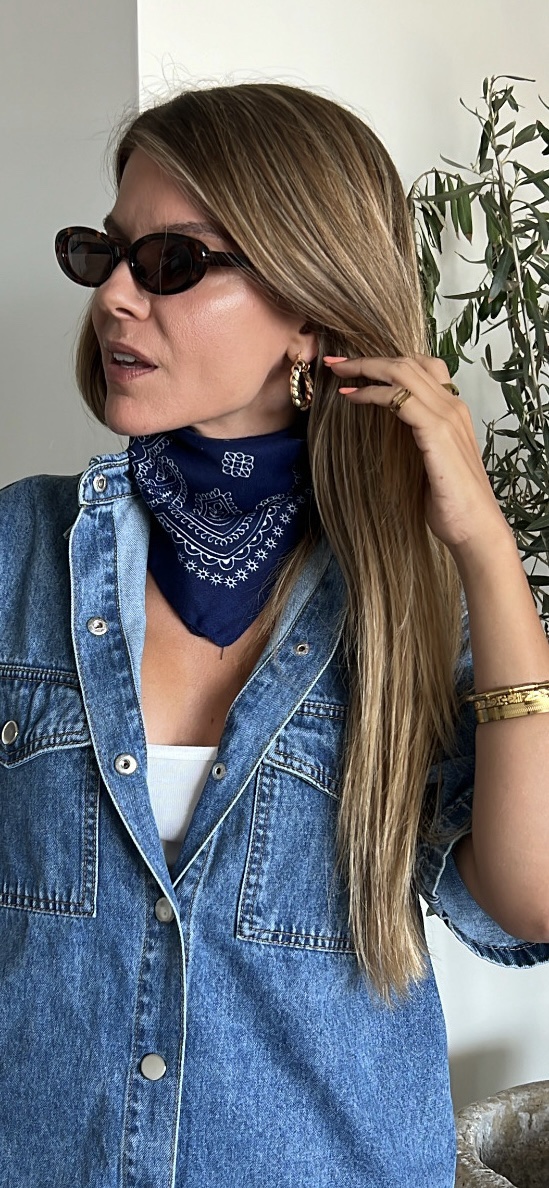 Bandana Azul Texas