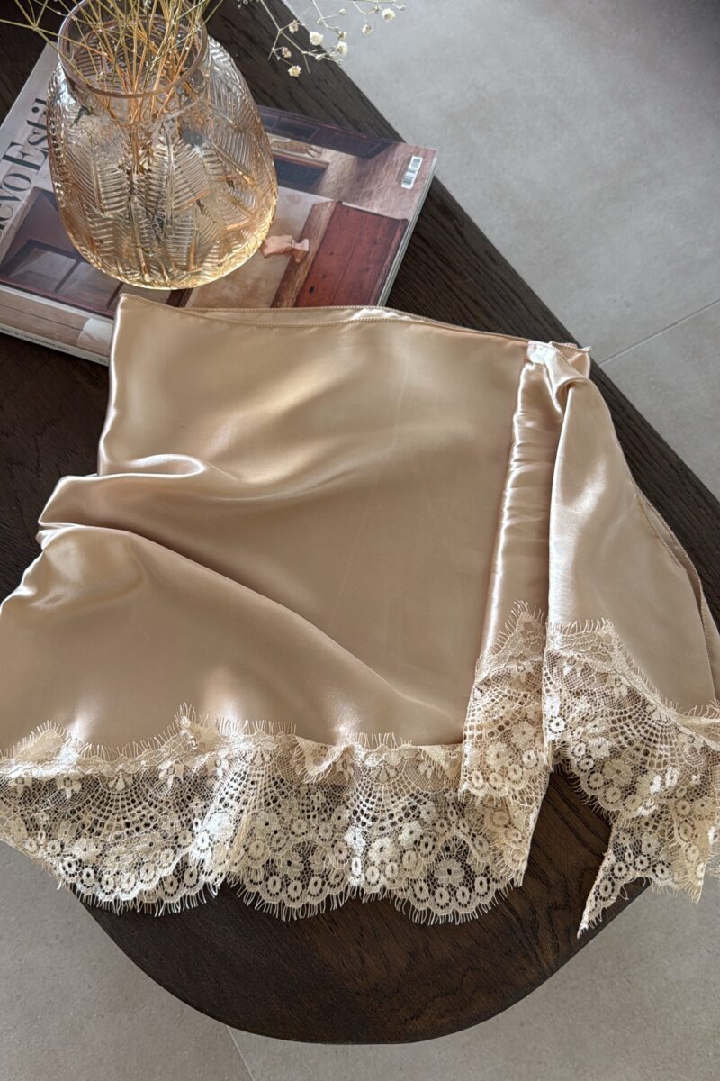 Bandana Beige Satinada