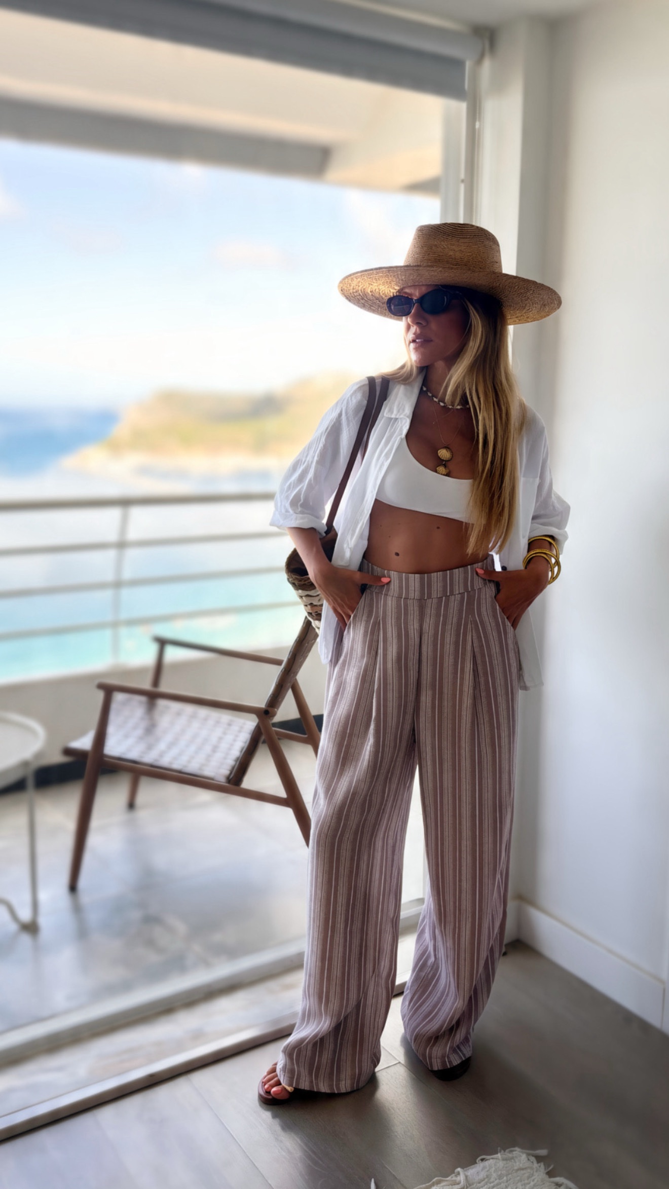 Pantalon Taupe Luanco - Imagen 2