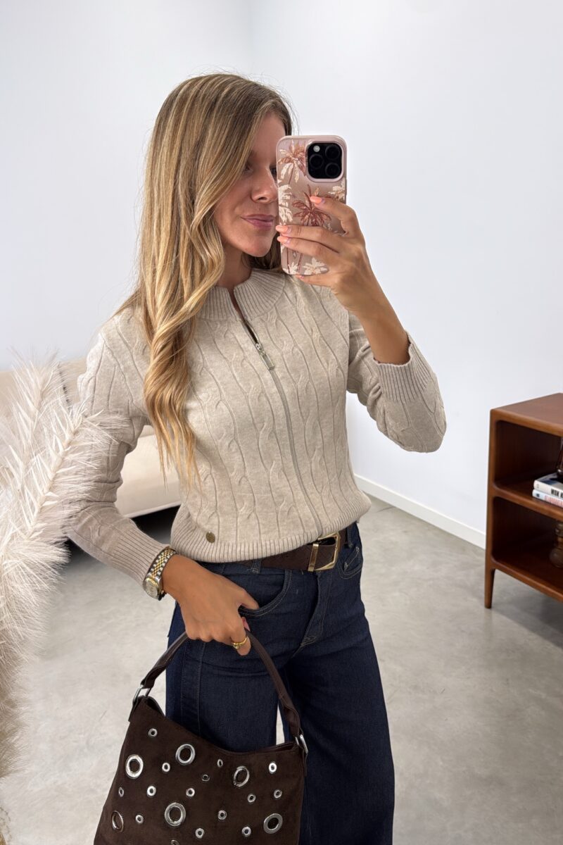 Chaqueta Beige Alice