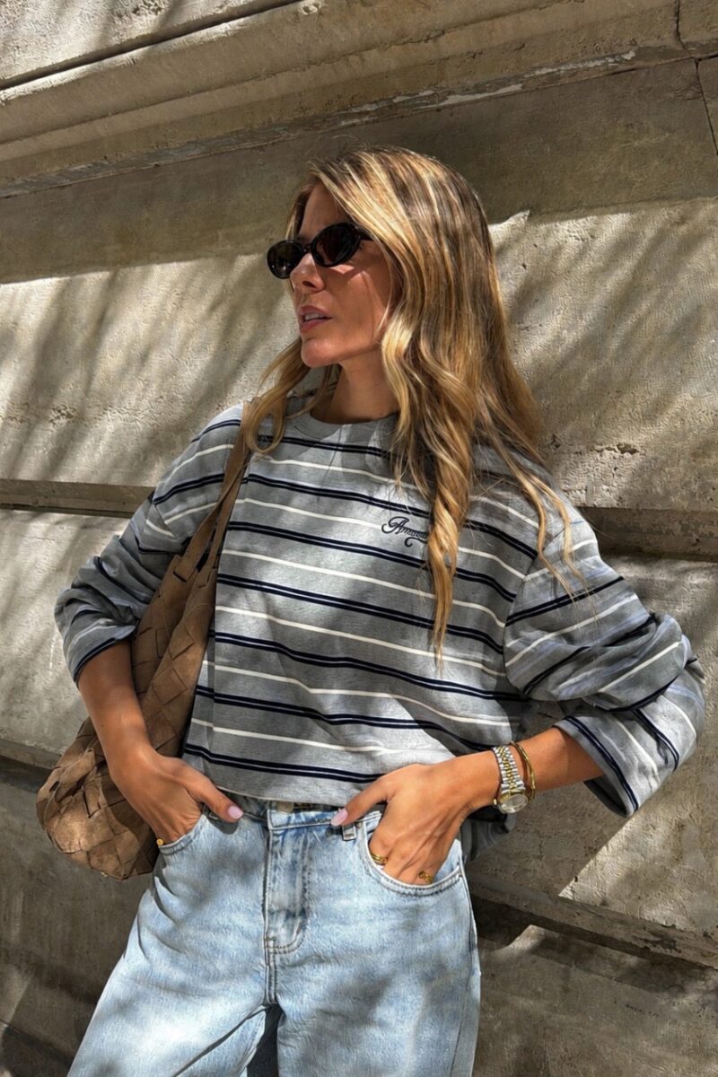 Camiseta Gris Over