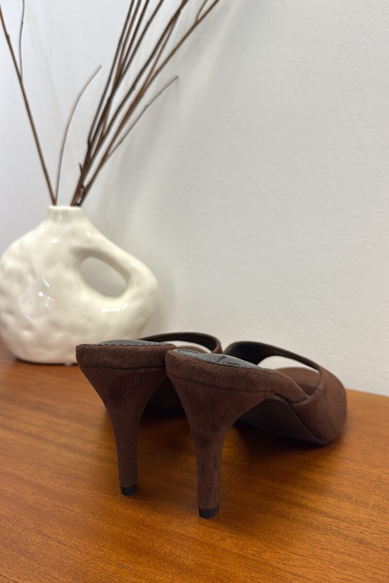 Sandalia Chocolate Mule