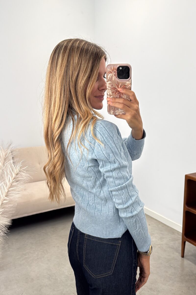 Chaqueta Celeste Alice