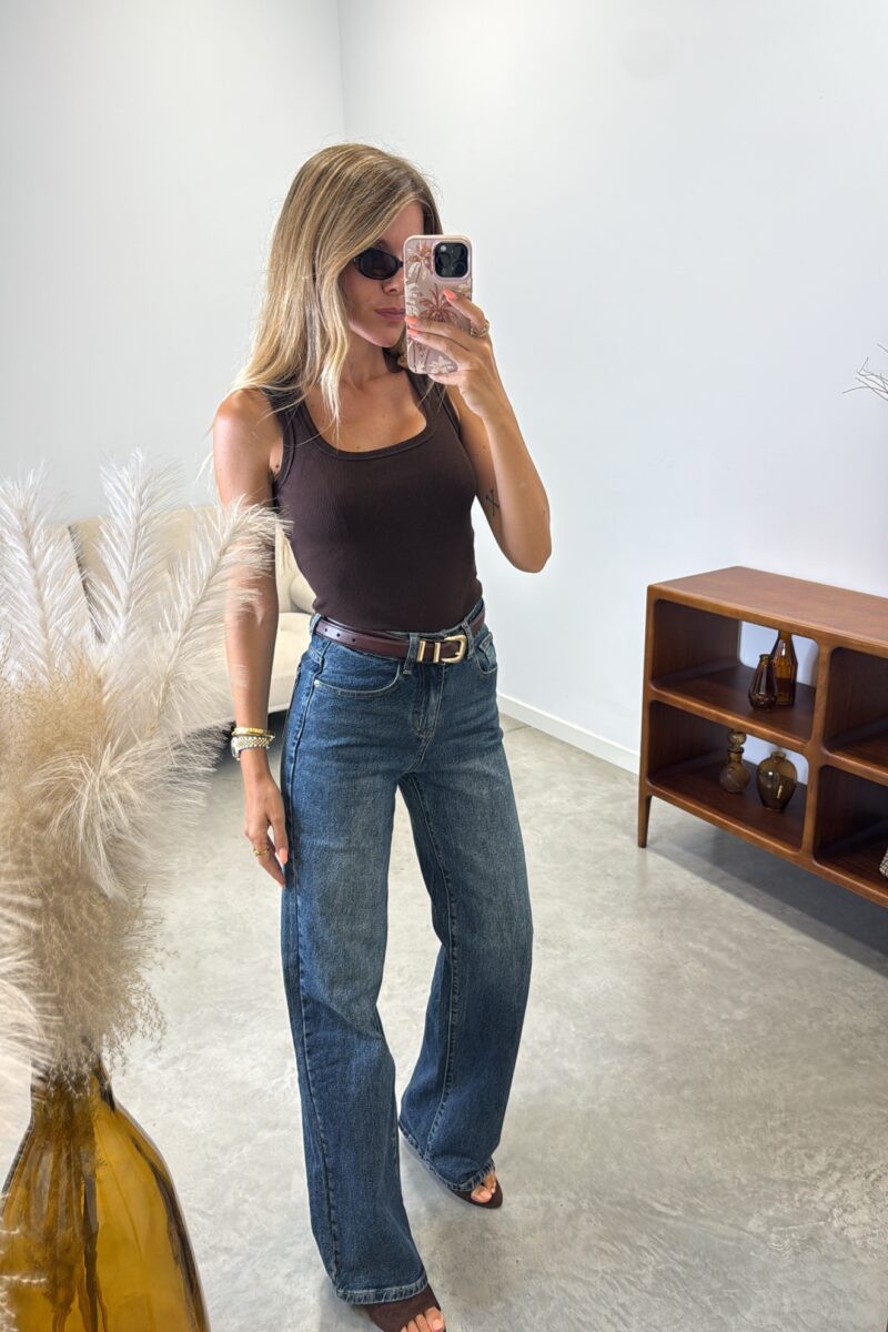 Camiseta Marron Rachel