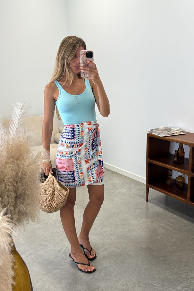 Top  Celeste Crop