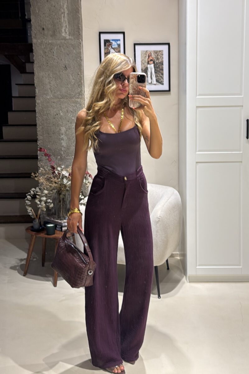 Pantalon Magenta Javea