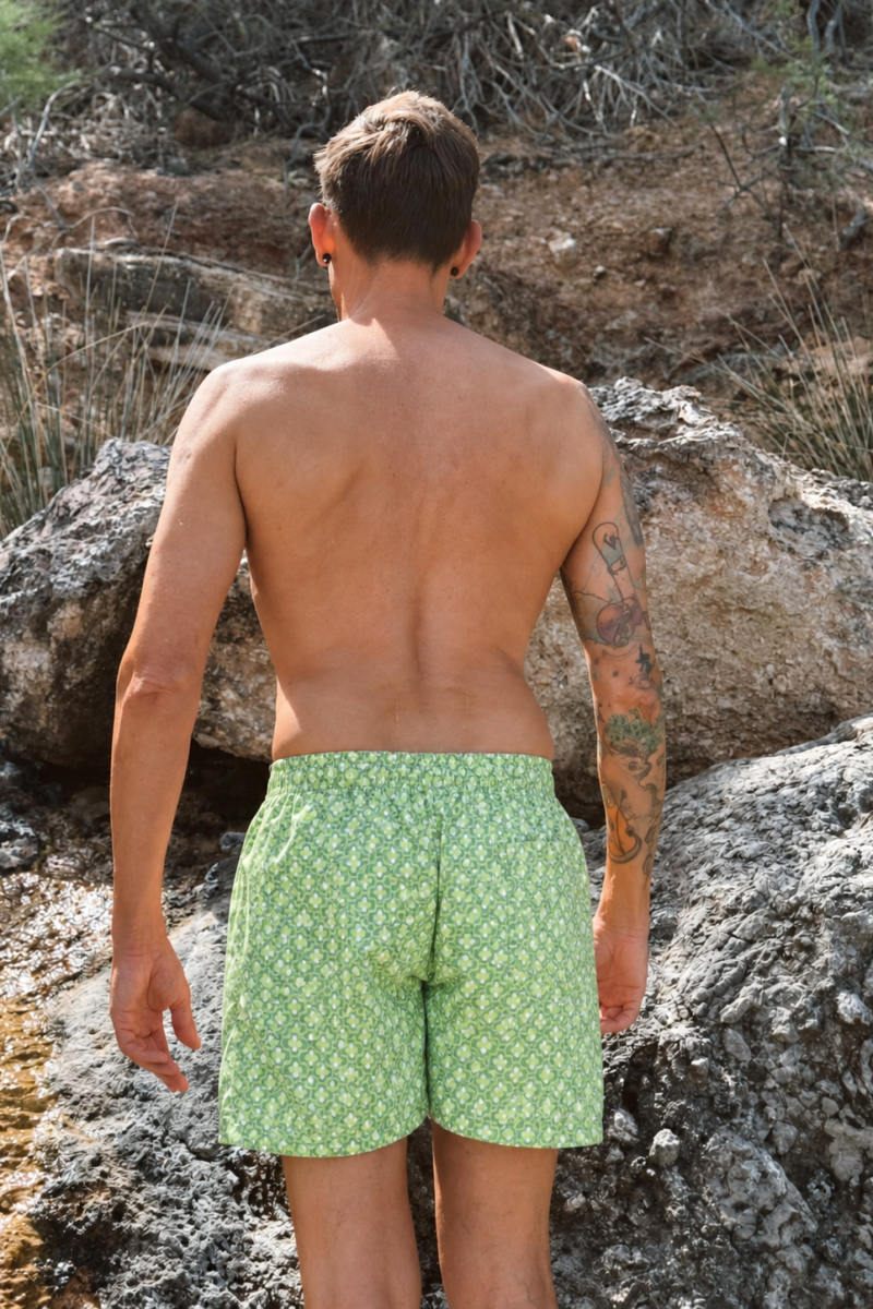 Bañador Verde Mario