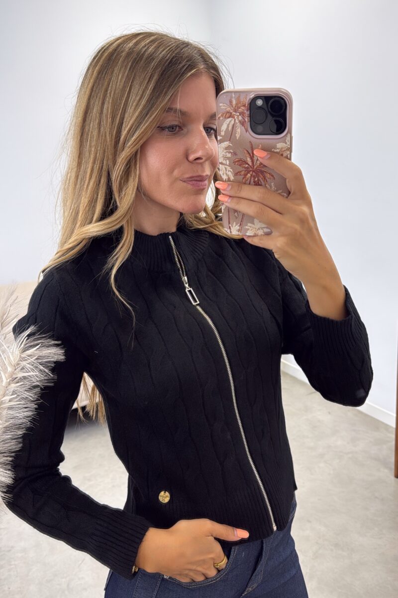 Chaqueta Negra Alice