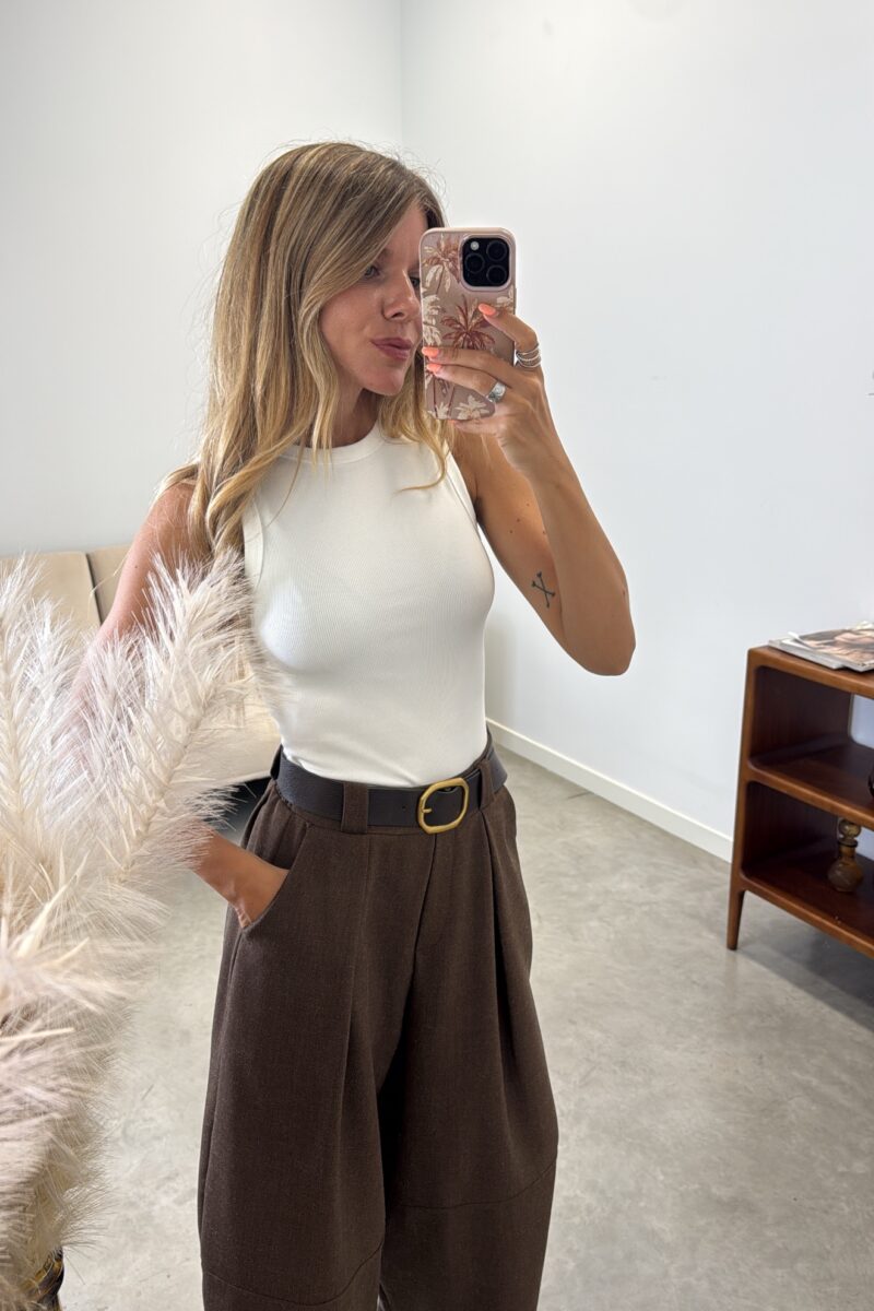 Pantalon Marron Fashion