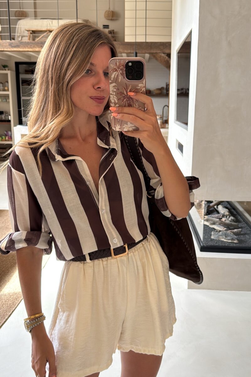 Camisa Marron Portugal