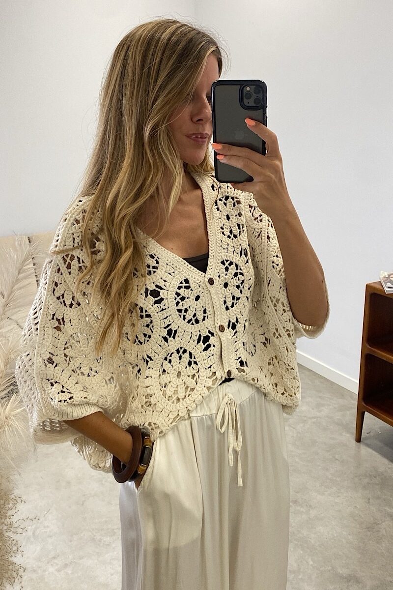 Chaqueta Beige Cadiz