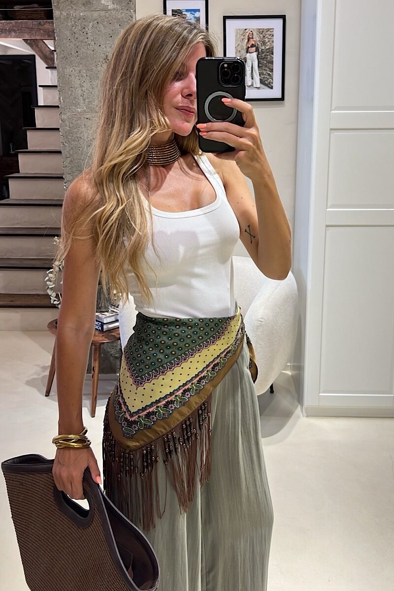 Bandana Kaki Flecos