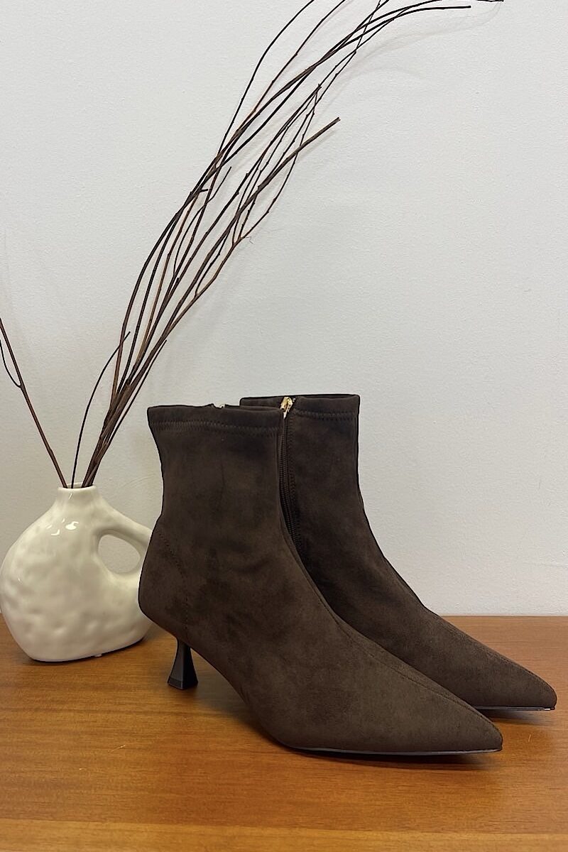 Botin Marron Western