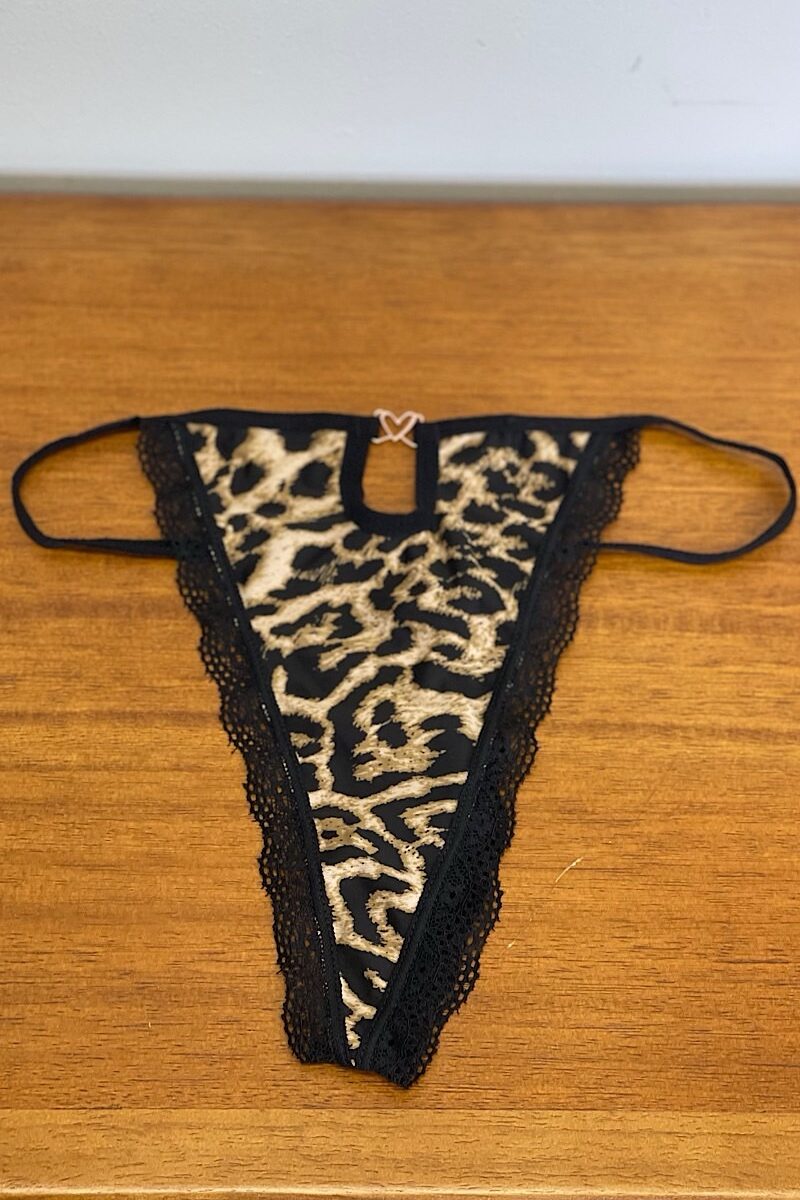 Tanga Beige Leo
