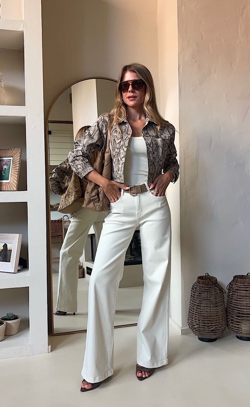 Vaquero Crudo Wide Leg Y6333C