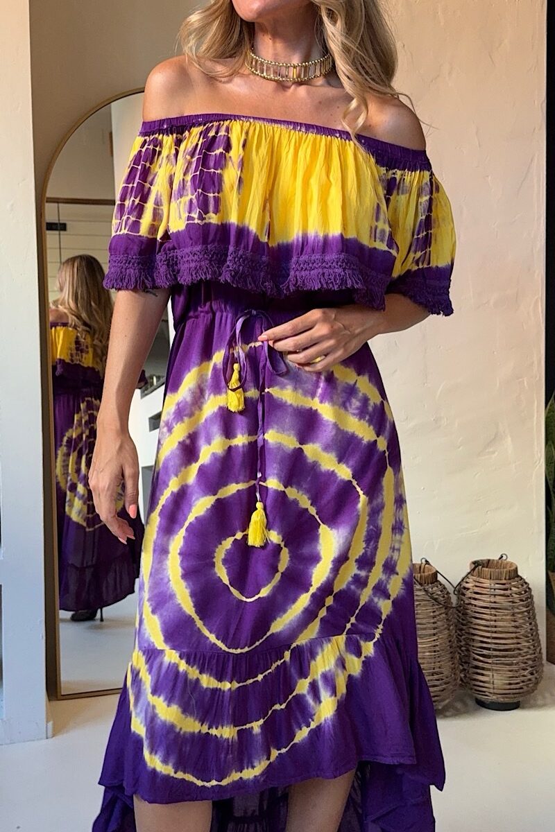 Vestido Malva Tunez