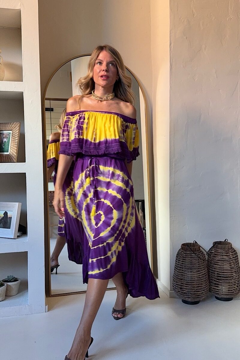 Vestido Malva Tunez