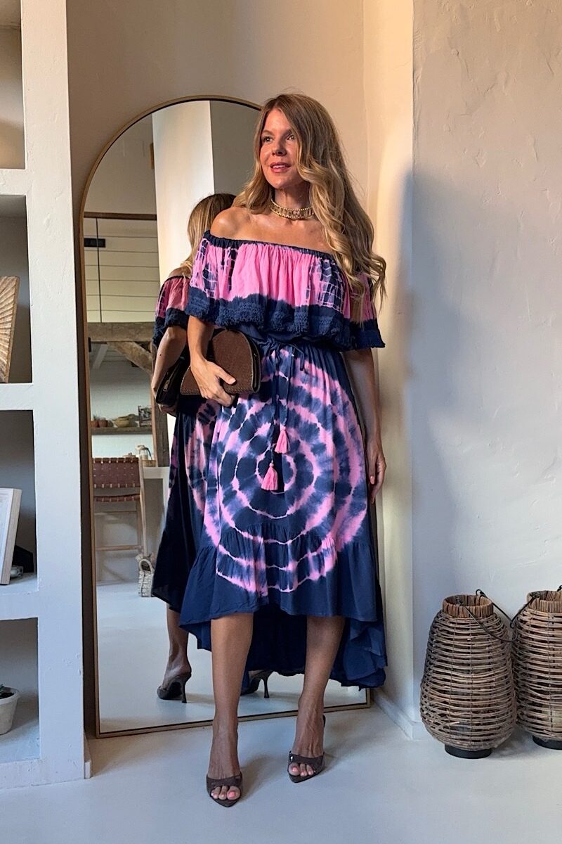 Vestido Marino Tunez
