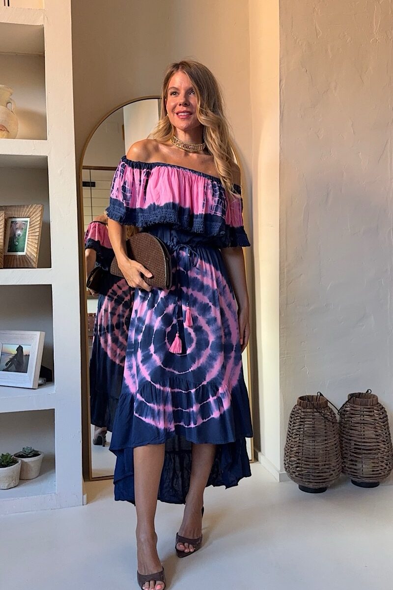 Vestido Marino Tunez