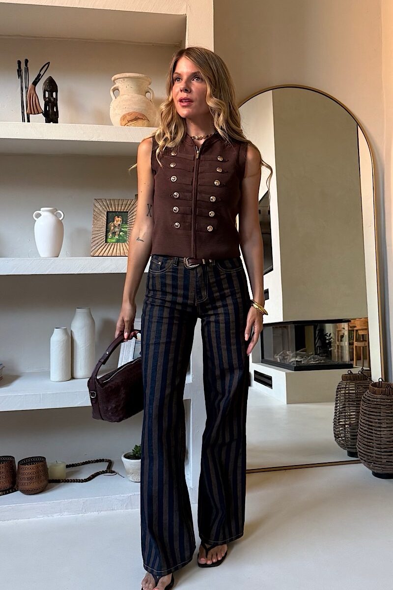 Chaleco Marron Josefine