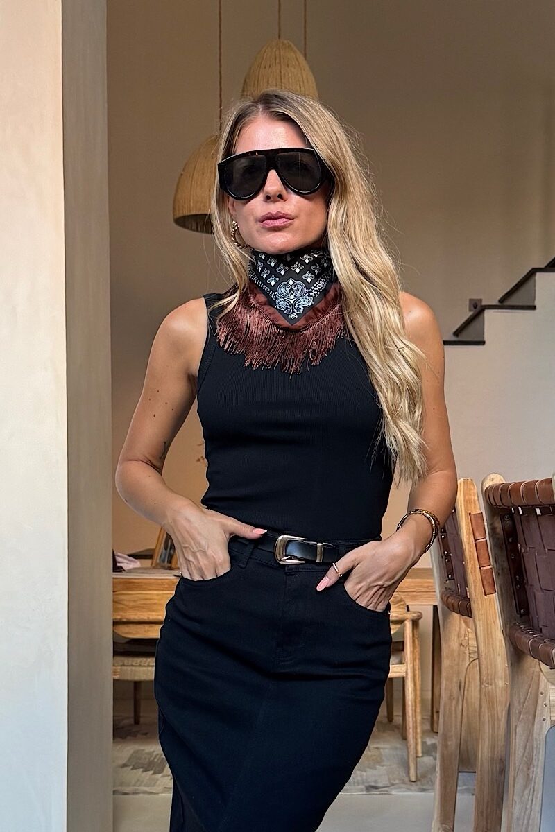 Bandana Cachemira Flecos