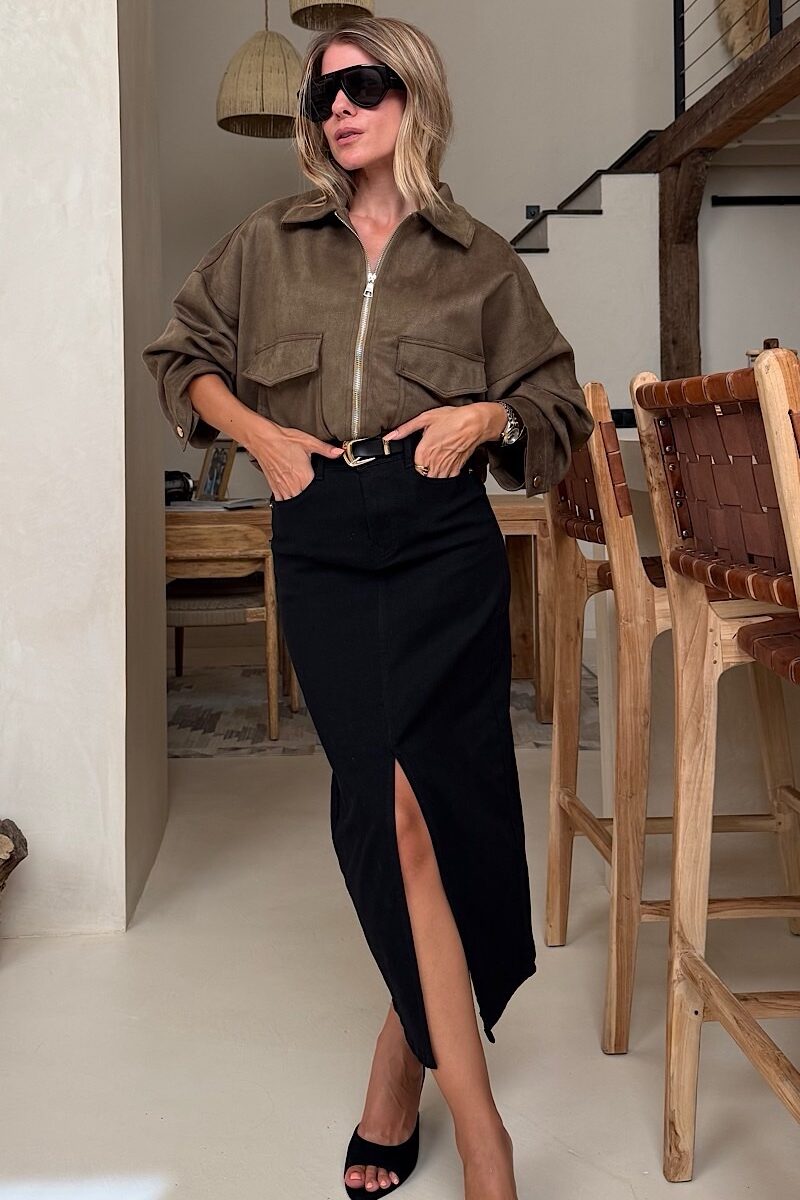 Chaqueta Kaki Antelina
