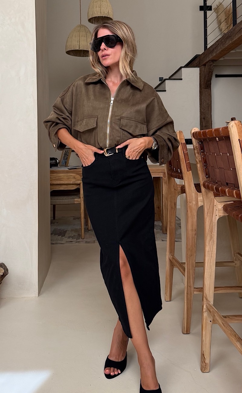 Chaqueta Kaki Antelina - Imagen 2