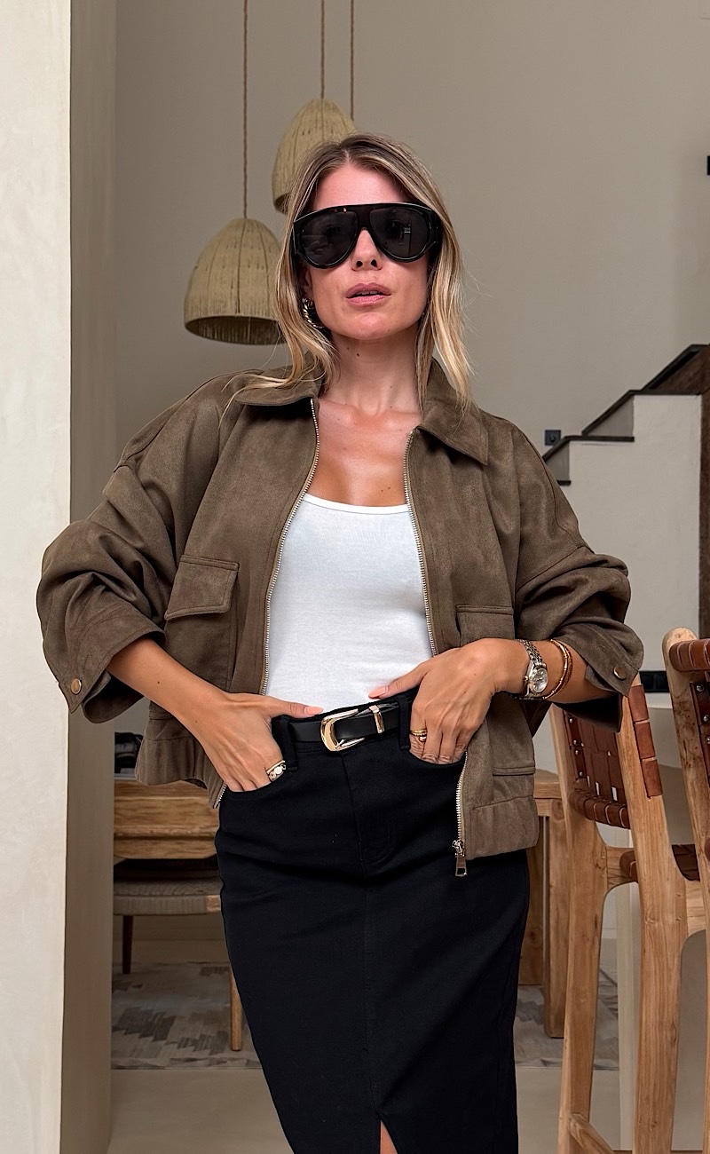 Chaqueta Kaki Antelina