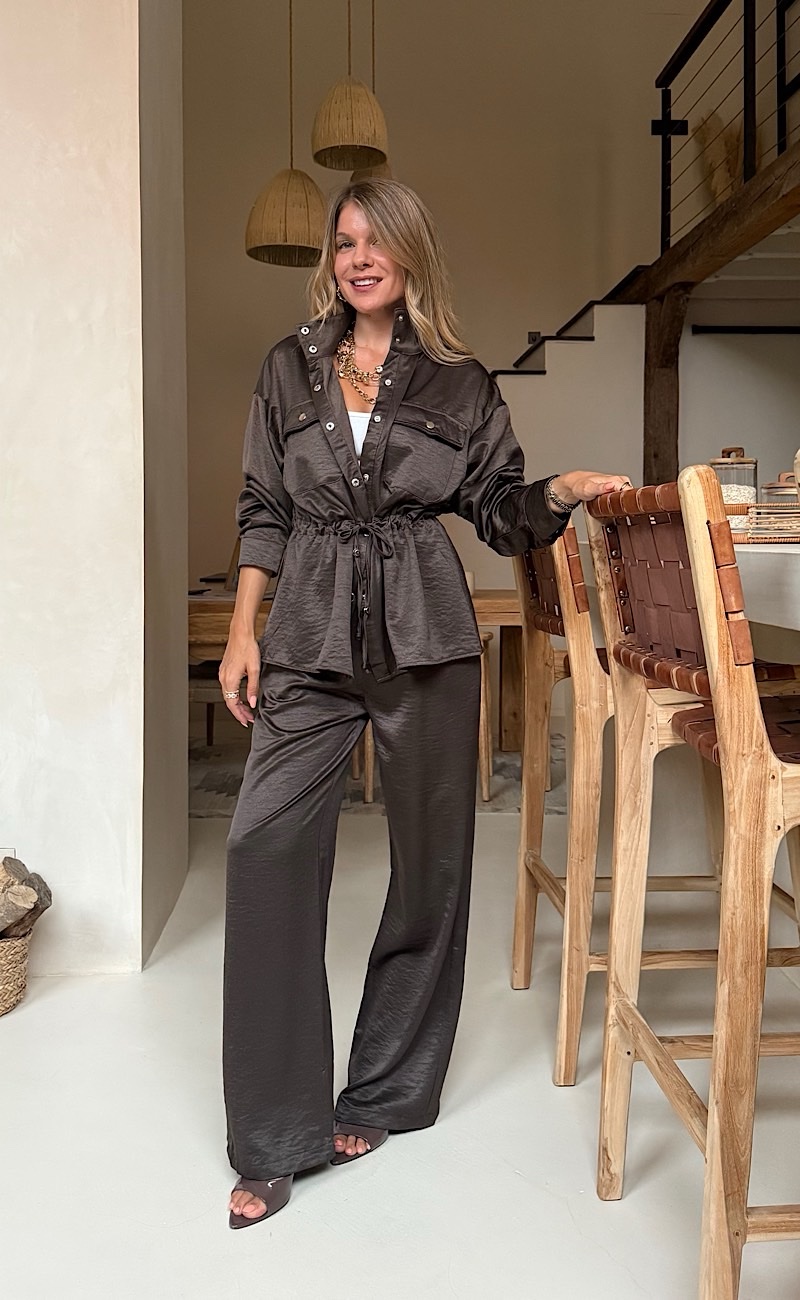 Conjunto Marron Alexia