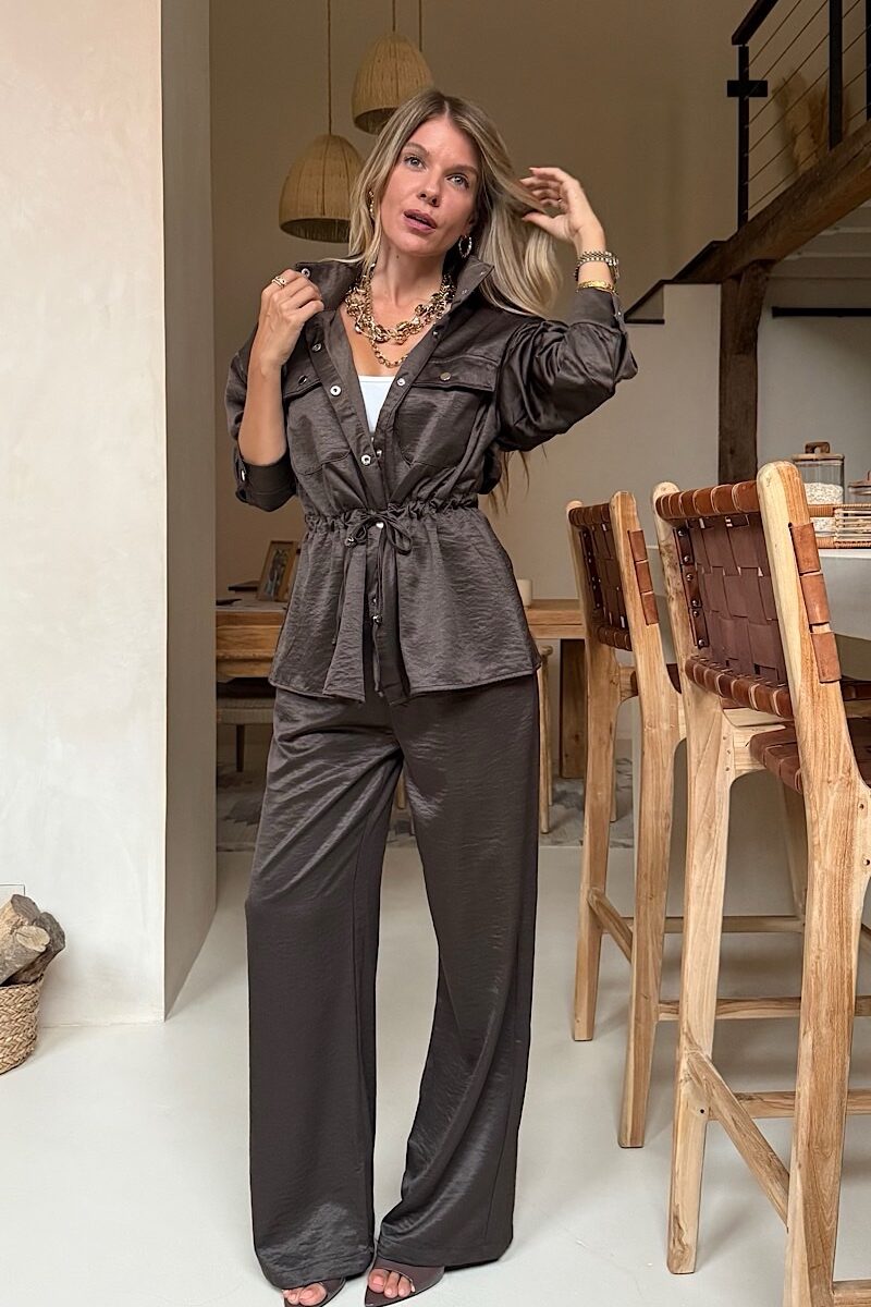 Conjunto Marron Alexia