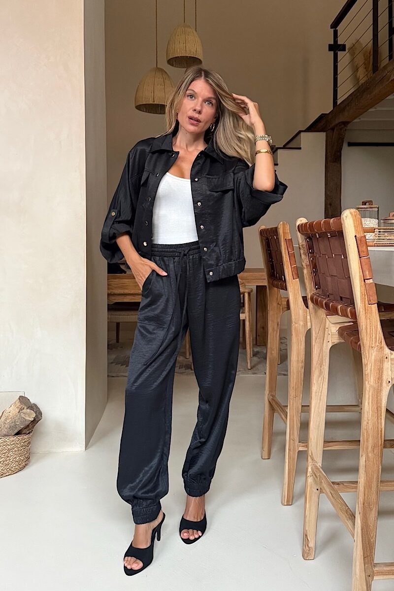 Conjunto Negro Lauren