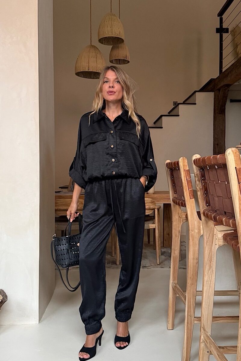 Conjunto Negro Lauren