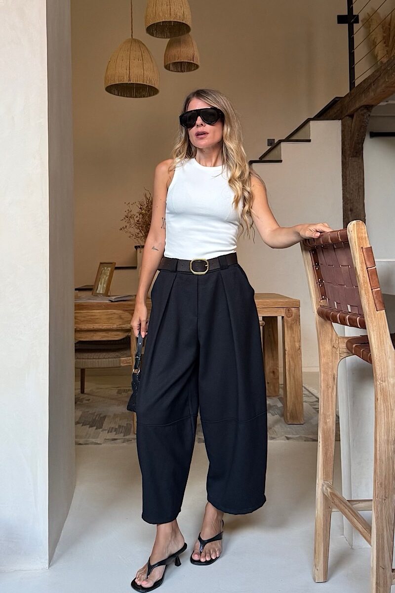 Pantalon Negro Fashion