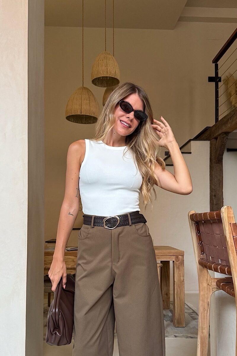Camiseta Blanca Halter