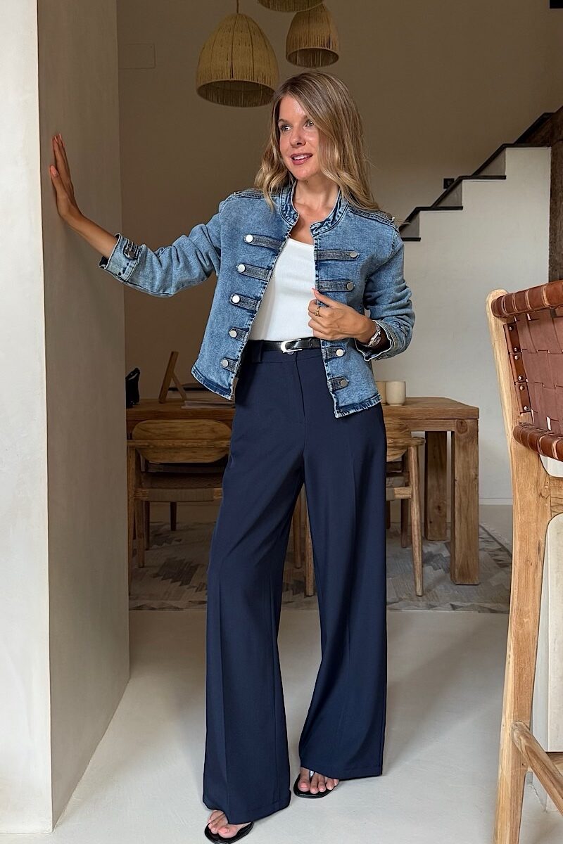 Pantalon Marino Belt