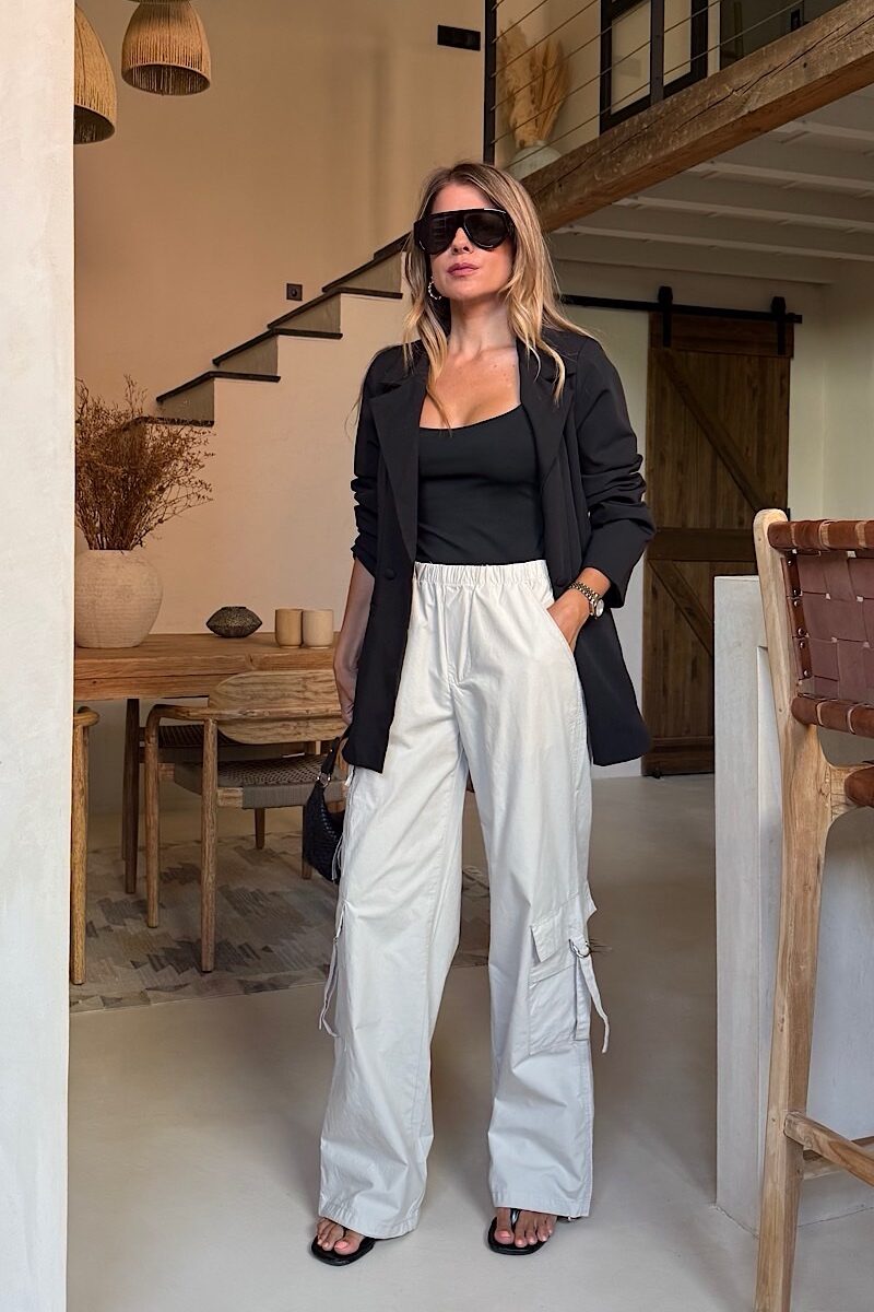 Pantalon Beige Cargo