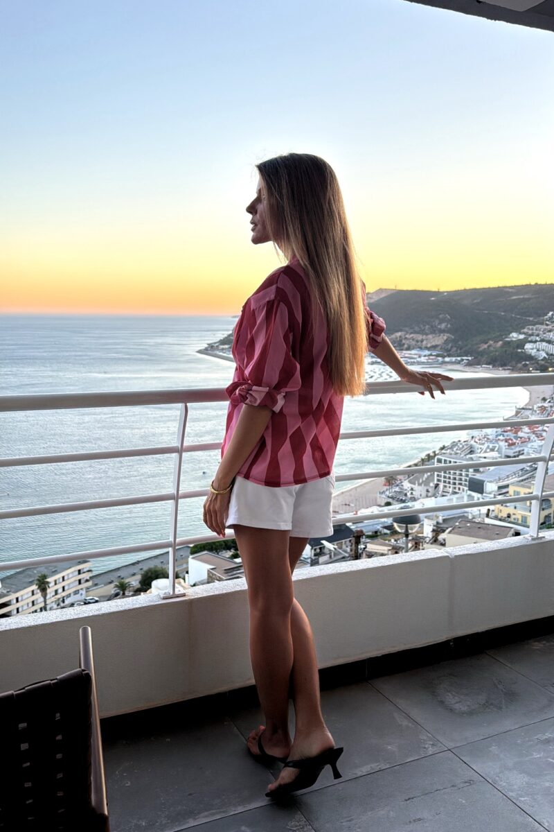 Camisa Rosa Portugal