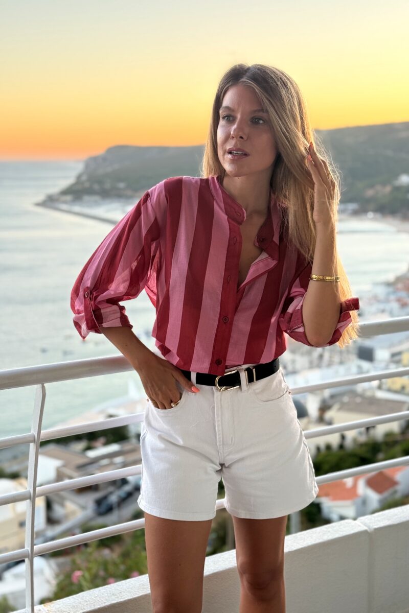 Camisa Rosa Portugal